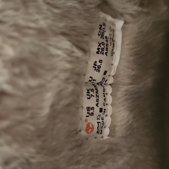 Timberland Brown Leather Insulated Boots with Cream Shearling - Picture 8 of 10